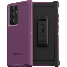 Galaxy S22 Ultra Otterbox Defender Series Case Happy Purple