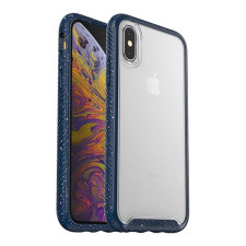 iPhone X XS OtterBox Traction Series Case Evening Blush Navy