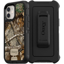 iPhone 12 Mini Otterbox Defender Series Case - RealTree Edge Black Graphic