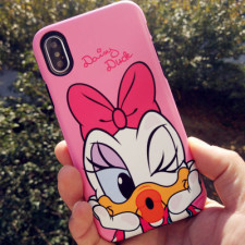 Disney Character Cases for iPhone X - Daisy Duck