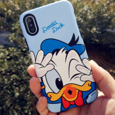 Disney Character Cases for iPhone X - Donald Duck