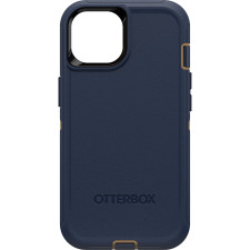 iPhone 14 Otterbox Defender Series Case Blue Suede Shoes