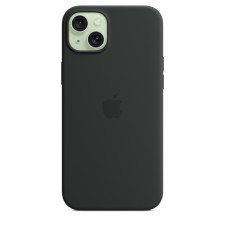 iPhone 15 Plus Silicone Case With MagSafe Black