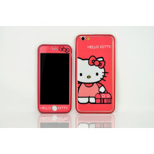 iPhone 6 Plus Hello Kitty Pink Bumper and Skin Decal Case