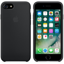 Silicone Case for Apple iPhone 7 Plus - Black