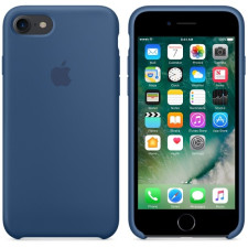Silicone Case for Apple iPhone 7 - Ocean Blue