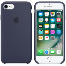 Silicone Case for Apple iPhone 7 - Midnight Blue