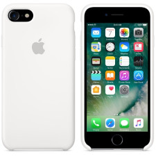 Silicone Case for Apple iPhone 7 Plus - White