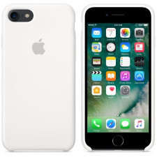 Silicone Case for Apple iPhone 7 - White