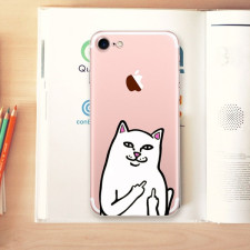 RipNDip Lord Nermal Clear Case for iPhone 7