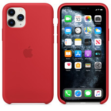 Apple iPhone 11 Pro Silicone Case Red