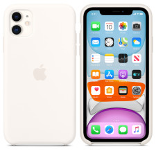 Apple iPhone 11 Silicone Case White