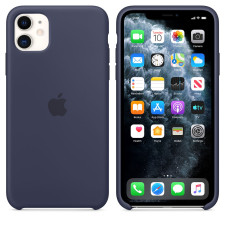 Apple iPhone 11 Silicone Case Midnight Blue