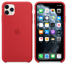 Apple iPhone 11 Pro Max Silicone Case Red