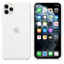 Apple iPhone 11 Pro Max  Silicone Case White
