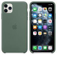 Apple iPhone 11 Pro Max Silicone Case Pine Green