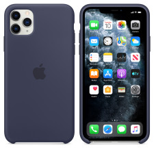 Apple iPhone 11 Pro Max Silicone Case Midnight Blue