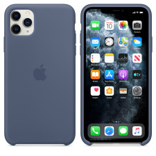 Apple iPhone 11 Pro Max Silicone Case Alaska Blue