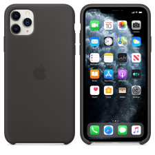 Apple iPhone 11 Pro Max Silicone Case Black