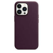 iPhone 13 Pro / iPhone 13 Leather Case with MagSafe - Dark Cherry