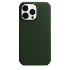 iPhone 13 Pro / iPhone 13 Leather Case with MagSafe - Sequoia Green
