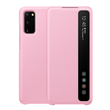 Official Galaxy S20+ Plus S-View Flip Cover Pink