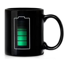 Battery Meter Temperature Mug