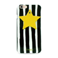 Iphoria Collection Miroir Stripes and Golden Star iPhone 6 6s Case