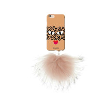 Iphoria Collection Monster au Portable Fury iPhone 6 6s Case with Pom Pom