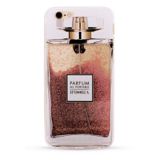 IPHORIA Liquid Case Parfum au Portable Pink Glitter for iPhone 7