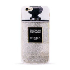 IPHORIA Liquid Case Parfum au Portable Silver Glitter for iPhone 7 Plus
