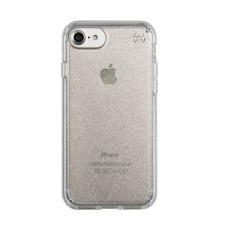 Speck Presidio Clear + Glitter Case for iPhone 7 Clear/Gold Glitter