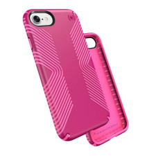 Speck Presidio Grip Case for iPhone 7 - Lipstick Pink/Shocking Pink