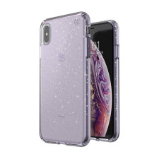 Speck Presidio Clear + Glitter iPhone MAX Purple