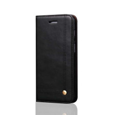 OnePlus 6 Leather Stitch Wallet Case