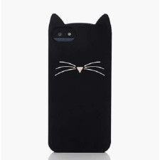 Kate Spade Light Black Cat iPhone X Case