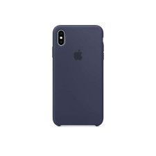 iPhone XS Max Silicone Case - Midnight Blue