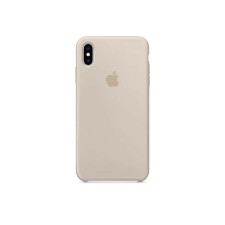 iPhone XS Max Silicone Case - Stone