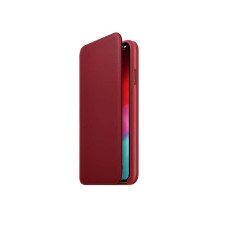 iPhone XR Leather Folio - Red