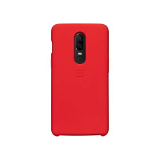 OnePlus 6T Silicone Protective Case Red