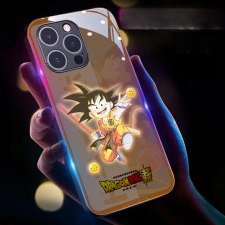Anime Dragon Ball Logo Super Kid Goku LED Phone Case Cover For iPhone 15 14 13 12 11 X 8 7 6 SE Pro Max Plus