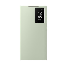 Galaxy S24 Ultra Smart Clear View Cover Light Green