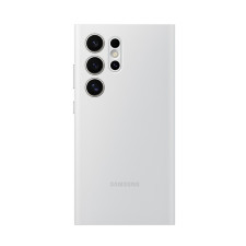 Galaxy S24 Ultra Smart Clear View Cover White