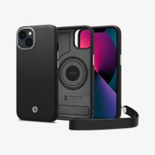 Spigen iPhone 13 Case Enzo Aramid MagFit Matte Black