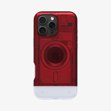 Spigen iPhone 16 Plus Case Classic C1 MagFit Ruby Red