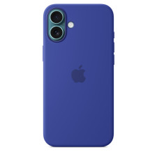 iPhone 16 Plus Silicone Case With MagSafe Ultramarine Blue