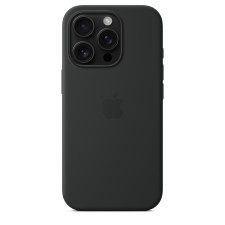 iPhone 16 Pro Silicone Case With MagSafe Black