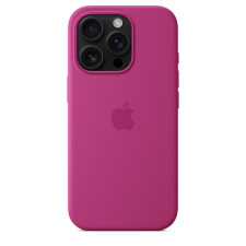 iPhone 16 Pro Silicone Case With MagSafe Fuchsia Pink