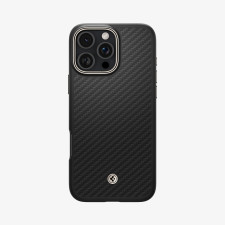 Spigen iPhone 16 Case Enzo Aramid MagFit Black Natural