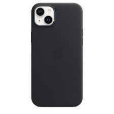iPhone 14 Plus Leather Case with MagSafe Midnight